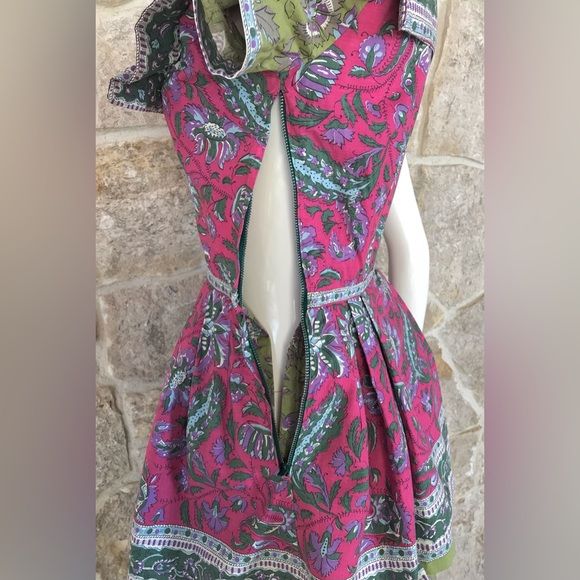 Gorgeous Rare Vintage 1950s Ruth Starling Originals Multi Floral Print Dress - Picture 14 of 15